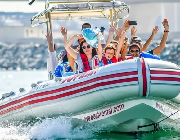 Dubai Marina Love Boat - Speed Boat