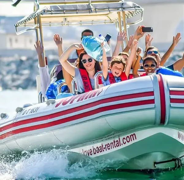 Dubai Marina Love Boat - Speed Boat