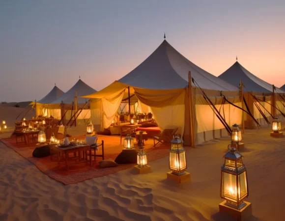 Premium Desert Safari with 5* Live BBQ, ARABIC AYALA & 5 SHOW